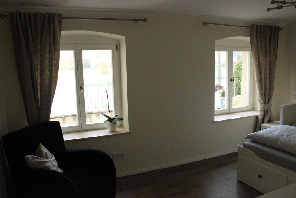 Ferienwohnung An Der Elbe Dresda Exterior foto