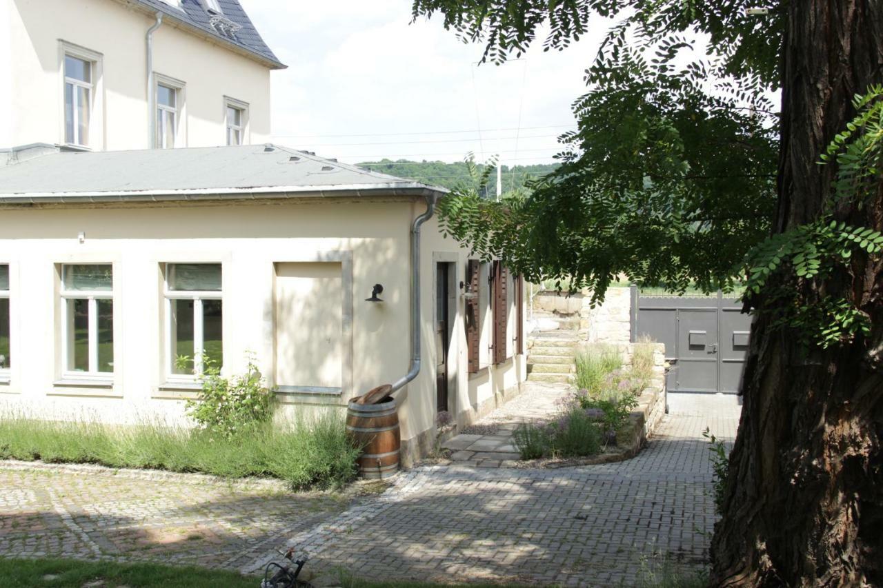 Ferienwohnung An Der Elbe Dresda Exterior foto